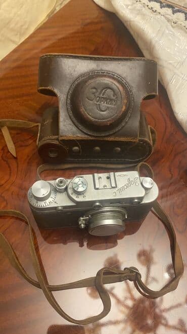 фотоаппарат зенит цена продать: Antikvar fotoaparat Zorkiy-C obyektiv industral.Луч61 işiq,əlave — 2