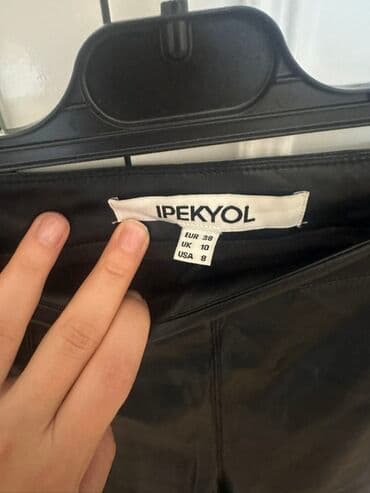 i̇talya istehsalı olan qadın şubaları: Şalvar, Ipekyol, M, rəng - Qara — 2