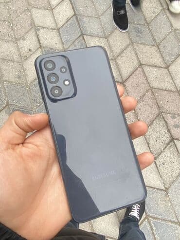 Samsung Galaxy A23, 128 GB, rəng - Qara, Barmaq izi