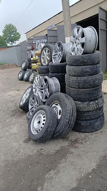 Hazir Biznes teker disqiler 2 kamplekt teker staniklari 4 eded