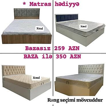 Yataq dəsti – müxtəlif model və rəng seçimləri mövcuddur. Yumşaq — 1
