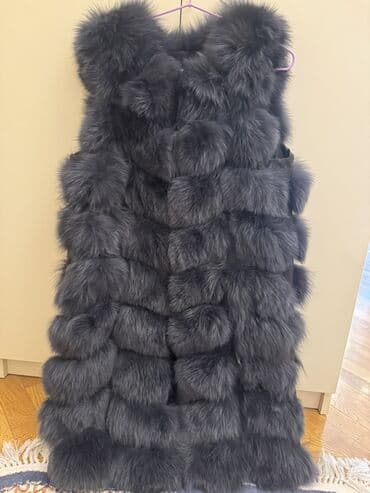 женские штаны на меху: Жилет, цвет - Серый — 1