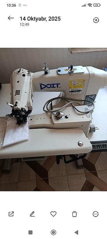 derzi utu: Tikiş maşını Yeni,Overlok, 4 saplı, Pulsuz çatdırılma — 3