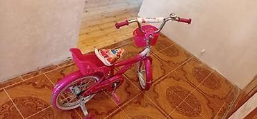 velosiped usaq: Uşaq velosipedi – qızlar üçün, çəhrayı rəng. Xüsusiyyətlər: - Təxmini — 3