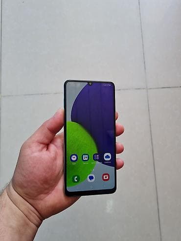 iphone xs plata: Samsung Galaxy A22, 64 GB, rəng - Mavi, İki sim kartlı — 5