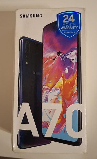 lenevo ideapad 5 pro: Samsung Galaxy A70, 128 GB, rəng - Qara, Barmaq izi — 3