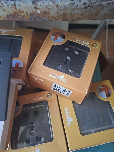 Rozetkalar: Universal divar rozetkası – Schmeler Electric (NEWWS seriyası) - — 2