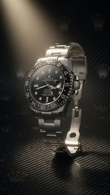 luc saati: Qol saatı, Rolex, rəng - Qara — 6