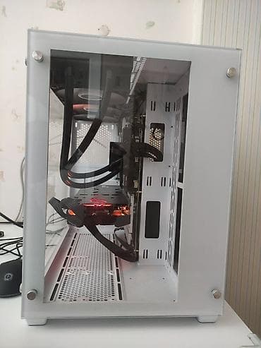 ssd qiymeti: Güclü oyun və yaradıcılıq stansiyası – kompakt ağ korpusda şüşə panel — 5