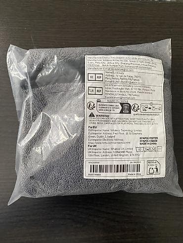 Rəng - Boz Mikrofiber Dəsmal