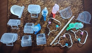 Akvariumlar: Qefesler 10 manata, spreyler 3 manata. Her sey teze - yari qiymete — 3