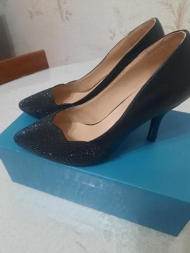 Tuflilər: Tuflilər, Ölçü: 36, rəng - Qara, Yeni — 3