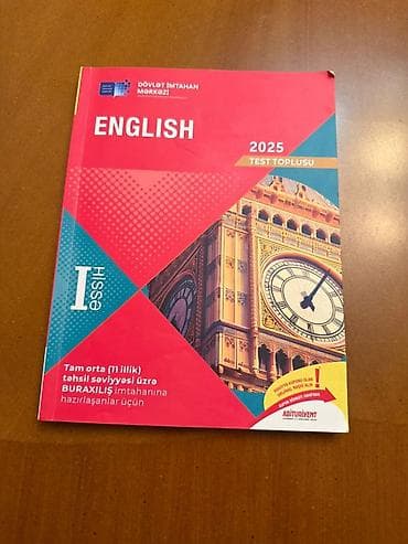 Testlər: İngilis dili Testlər 11-ci sinif, DİM, 1-ci hissə — 1
