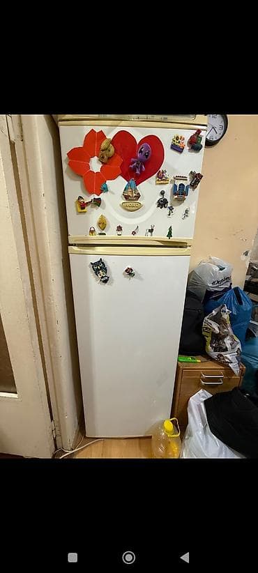 İşlənmiş 2 qapılı Nord Soyuducu Satılır, rəng - Ağ