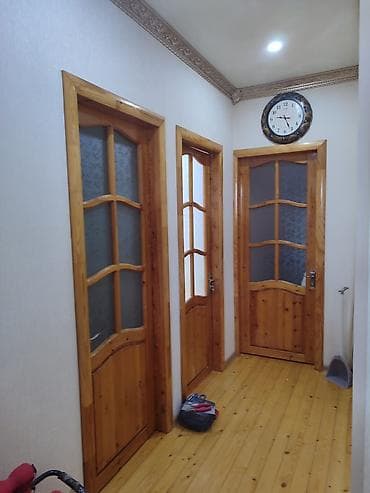 Taxta iç qapılar dəsti - Material: təbii ağac (şam tonunda), laklı — 2