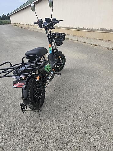 4 təkərli ateme: Elektrik velosipedi/skuteri – MAIKAOLIN yük daşıma platformalı — 3