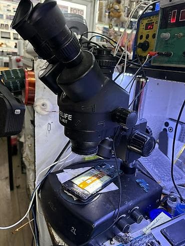 Təmir və tikinti: Məhsul: RELIFE RL-M3T trinokulyar stereo mikroskop – elektronika — 2