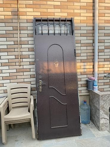 dəmir şveller: Metall giriş qapısı - Material: qalın metal (polad konstruksiya) — 2