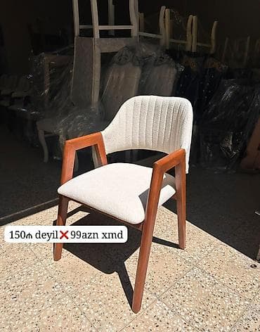 Məhsul: Yumşaq oturacaqlı taxta kreslolar • Dizayn: Skandinaviya lalafo.az -da Məhsul: Yumşaq oturacaqlı taxta kreslolar • Dizayn: Skandinaviya