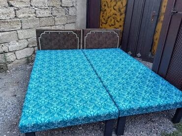 işlenmiş taxt: Təzə çarpayılar. 1 nəfərlik çarpayılar 60manat. 2 nəfərlik taxt — 9