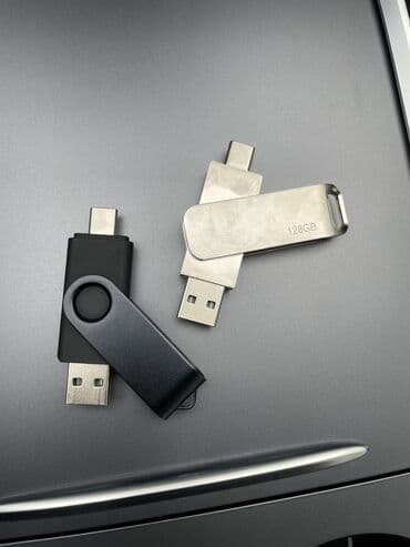notbukların satışı: Флеш карта 128 ГБ, USB type C, Новый — 9