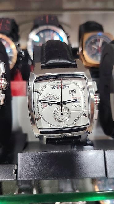 qol saati: TAG Heuer Monaco avtomatik saatlar - Model: Monaco (kvadrat kasa — 8