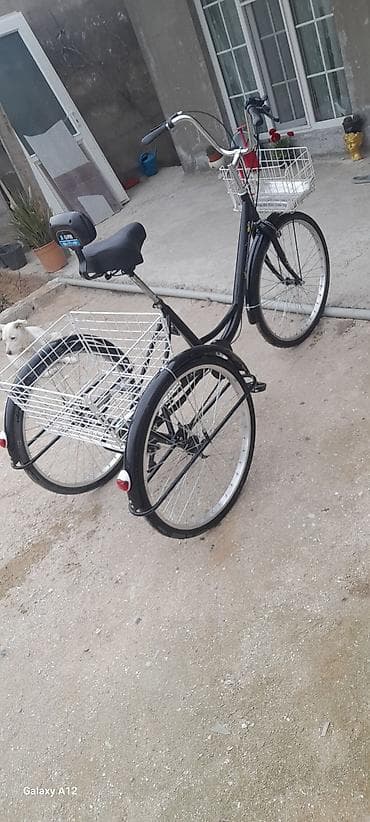 Uşaq velosipedləri: Salam 3 təkərli yük velosipedi tam idieal vəzyətdədir 2ay olar alınım — 5