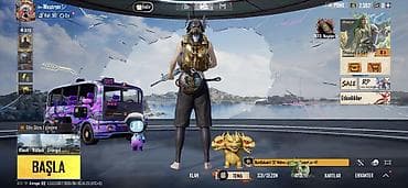 PUBG Mobile hesabı – zəngin kolleksiya və nadir kosmetikalar Təsvir