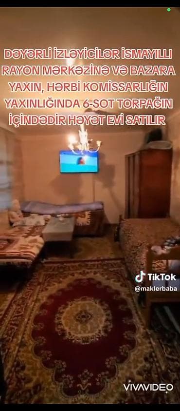 gence tap az: İsmayıllı şəhər mərkəzinə və bazara yaxın, Hərbi Komissarlığın — 5