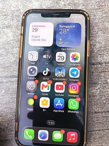 iphone 12 pro 512: IPhone 11 Pro, 256 GB, Qızılı, Face ID — 1