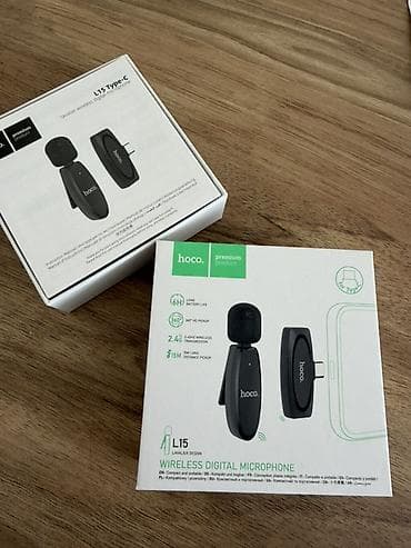 tv box wifi: Simsiz (Bluetooth) Mikrofon Hoco, Ünvandan götürmə, Ödənişli çatdırılma — 1