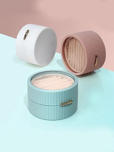 Dairəvi zərgərlik qutusu – kompak və zərif təşkilatçı - Dizayn