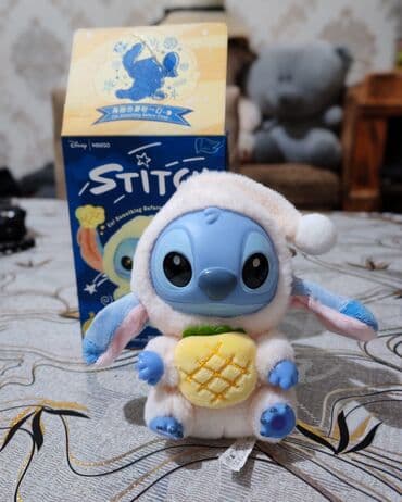 детские футболки 3d: Stich labubu Labubu Originala birebir benzer ● Karti ve qutusu da — 1