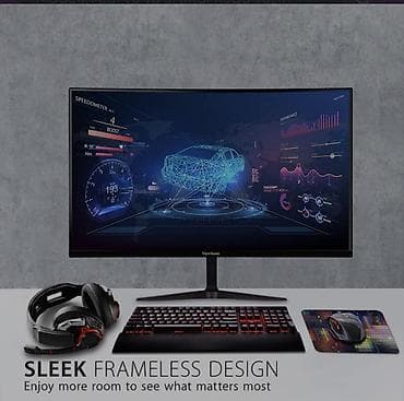 ViewSonic 27" WQHD monitor - Ekran: 27 düym (68.58 sm), WQHD 2560 x