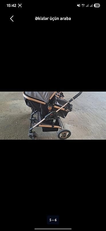 uşaq ucun ev: Əkizlər üçün araba — 2