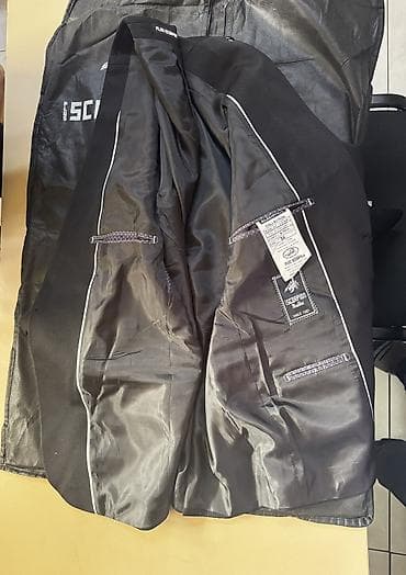 hamam papagi: Kişi dəbli klassik pencək – Scorpion - Rəng: qara - Kəsim: tək sətir — 5