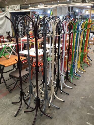 вешалка для брюк и рубашек напольная: Paltar asilqani — 1