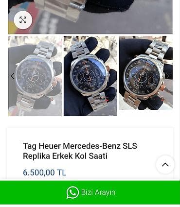 Qol saatı, Tag Heuer, rəng - Mavi