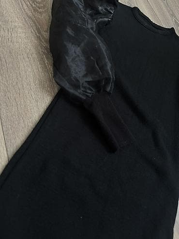 qara almaz: Təcili satılır – qiymətdə endirim olar Qara paltar – puff şifon — 4