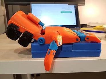 Ortozlar: 3D çaplı mexaniki protez əl – modul konstruksiya - 3D çap — 3