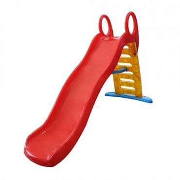 детская водная горка: 6 pilləli plastic sürüşkən Ev və bağ şəraitində istifadəsi — 5