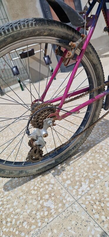 трехколесный велосипед взрослый: Б/у Городской велосипед 24", скоростей: 7, Самовывоз — 4