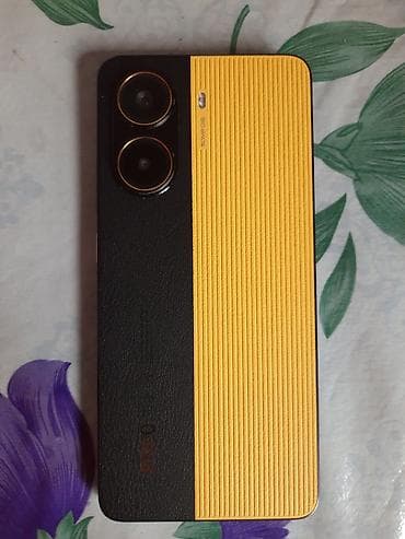 monitör ikinci el: Poco X7 Pro, rəng - Sarı, Barmaq izi — 3