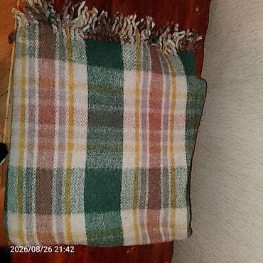 вязаный плед: BATI YÜN “Scotch Yün Battaniye” – Battal Boy.2/2.5. - Material: Yün — 3