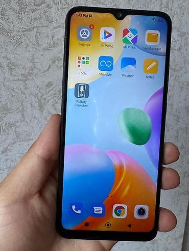 xiaomi miband: Redmi 10C, 64 ГБ, цвет - Черный, Гарантия, Кнопочный, Сенсорный — 2