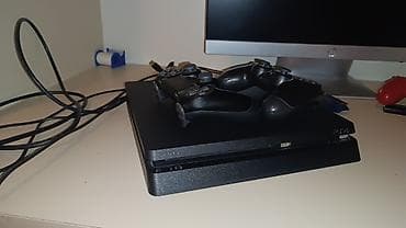 psn: PlayStation 4 Slim (PS4) oyun konsolu.PSN hesabı ilə birlikdə — 1