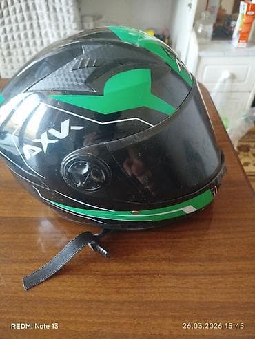 moto geyim: AXK kaska əlcək ilə bir yerdə — 3