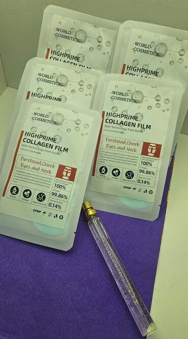 qarin eritmek ucun maskalar: Collagen film üz problemi həlli üçün indi 15 ədədinin qiymətinə 30 — 4