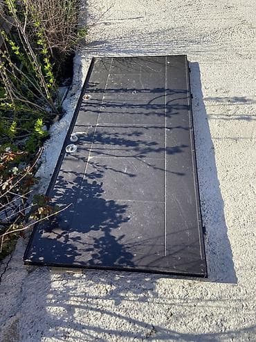 demir cener: Dəmir giriş qapısı və qutu (çərçivə) dəsti - Material: qalın — 3