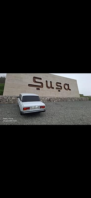 avto satış saytları: VAZ 2107, ağ rəng, sedan gövdə. Texniki xüsusiyyətlər: - Benzin — 1